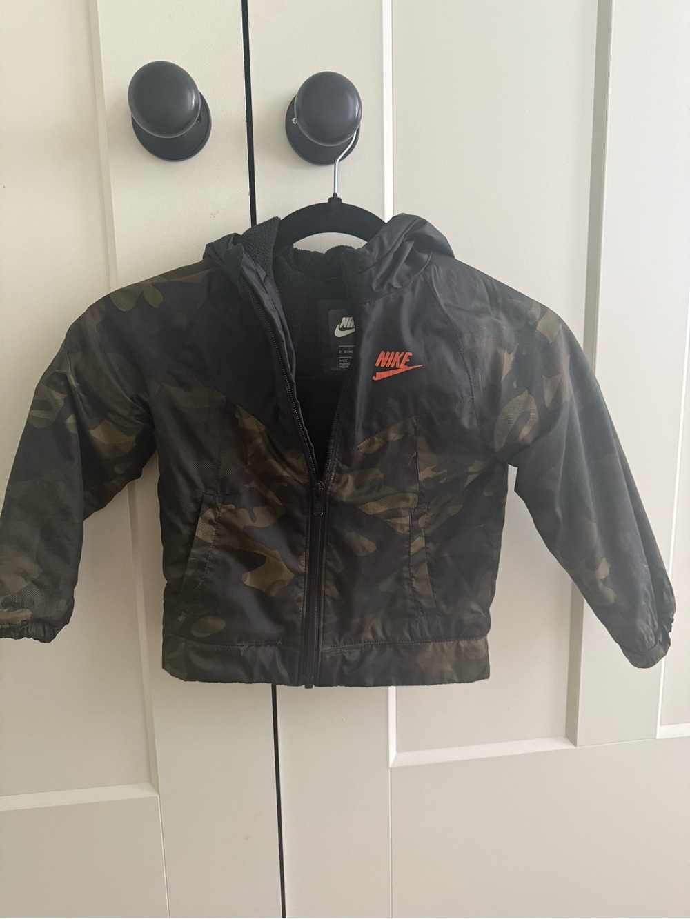 Nike Camo Hooded Jacket 3T